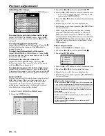 Preview for 18 page of Mitsubishi LVP-X70BU User Manual