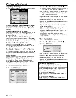 Preview for 18 page of Mitsubishi LVP-X80 User Manual