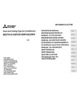 Mitsubishi MCFH-A12WV Operation Manual предпросмотр