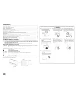 Preview for 2 page of Mitsubishi MCFH-A12WV Operation Manual