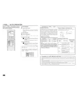 Preview for 6 page of Mitsubishi MCFH-A12WV Operation Manual