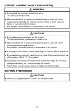 Предварительный просмотр 4 страницы Mitsubishi MELSEC-A A1S68AD User Manual