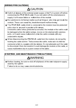 Preview for 4 page of Mitsubishi MELSEC-A A1SJ71PB93D User Manual