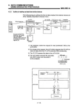 Предварительный просмотр 49 страницы Mitsubishi Melsec A series Manual Book