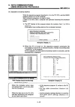 Предварительный просмотр 61 страницы Mitsubishi Melsec A series Manual Book