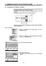 Предварительный просмотр 70 страницы Mitsubishi Melsec A series Manual Book