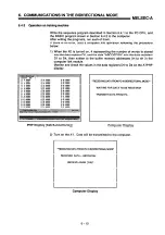 Предварительный просмотр 96 страницы Mitsubishi Melsec A series Manual Book