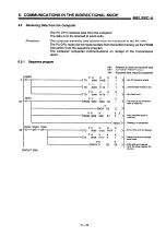 Предварительный просмотр 99 страницы Mitsubishi Melsec A series Manual Book