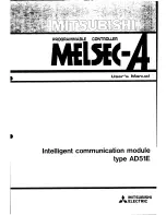 Mitsubishi Melsec A User Manual предпросмотр