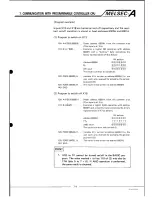 Предварительный просмотр 61 страницы Mitsubishi Melsec A User Manual