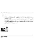 Предварительный просмотр 2 страницы Mitsubishi MELSEC-F FX-10DM-E User Manual