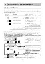 Preview for 62 page of Mitsubishi MELSEC-F FX-1GM Handy Manual