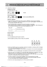 Preview for 75 page of Mitsubishi MELSEC-F FX-1GM Handy Manual