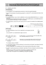 Preview for 85 page of Mitsubishi MELSEC-F FX-1GM Handy Manual