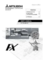 Mitsubishi MELSEC-F FX-TRN-BEG-E User Manual preview