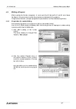 Предварительный просмотр 23 страницы Mitsubishi MELSEC-F FX-TRN-BEG-E User Manual