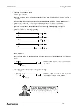 Предварительный просмотр 62 страницы Mitsubishi MELSEC-F FX-TRN-BEG-E User Manual