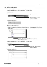 Предварительный просмотр 119 страницы Mitsubishi MELSEC-F FX-TRN-BEG-E User Manual