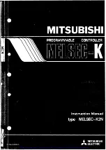 Предварительный просмотр 2 страницы Mitsubishi MELSEC-K Instruction Manual