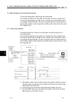 Предварительный просмотр 146 страницы Mitsubishi MELSEC QJ71C24 User Manual