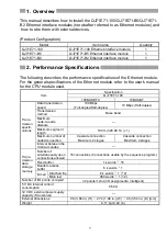 Предварительный просмотр 9 страницы Mitsubishi MELSEC QJ71E71-100 User Manual