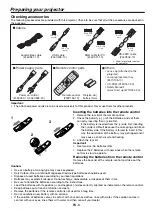 Предварительный просмотр 6 страницы Mitsubishi MH2850U User Manual