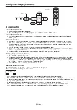 Предварительный просмотр 20 страницы Mitsubishi MH2850U User Manual