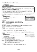 Предварительный просмотр 29 страницы Mitsubishi MH2850U User Manual