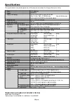 Предварительный просмотр 44 страницы Mitsubishi MH2850U User Manual