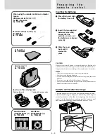 Предварительный просмотр 5 страницы Mitsubishi Mini-mits XD20A User Manual