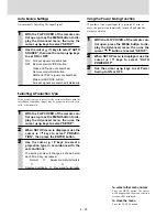 Предварительный просмотр 29 страницы Mitsubishi Mini-mits XD20A User Manual