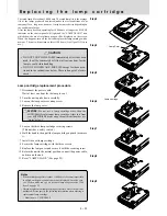 Предварительный просмотр 33 страницы Mitsubishi Mini-mits XD20A User Manual