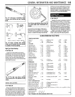 Предварительный просмотр 8 страницы Mitsubishi Mirage 1990 General Information And Maintenance