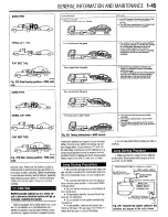 Предварительный просмотр 44 страницы Mitsubishi Mirage 1990 General Information And Maintenance