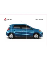 Предварительный просмотр 1 страницы Mitsubishi MIRAGE 2014 Owner'S Handbook Manual