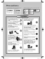 Preview for 4 page of Mitsubishi MJ-E14CG-S1-IT Instruction Manual