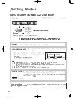 Preview for 14 page of Mitsubishi MJ-E14CG-S1-IT Instruction Manual