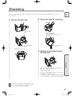 Preview for 21 page of Mitsubishi MJ-E14CG-S1-IT Instruction Manual