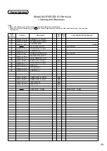 Предварительный просмотр 39 страницы Mitsubishi MJ-E16S-S1 Service Manual