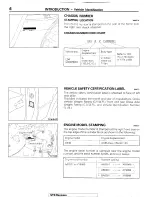 Preview for 6 page of Mitsubishi Montero 1987 Service Manual