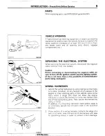 Preview for 9 page of Mitsubishi Montero 1987 Service Manual