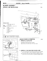 Предварительный просмотр 250 страницы Mitsubishi Montero 1987 Service Manual