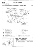 Предварительный просмотр 252 страницы Mitsubishi Montero 1987 Service Manual