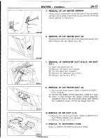 Предварительный просмотр 253 страницы Mitsubishi Montero 1987 Service Manual