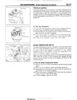 Предварительный просмотр 267 страницы Mitsubishi Montero 1987 Service Manual