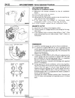 Предварительный просмотр 268 страницы Mitsubishi Montero 1987 Service Manual