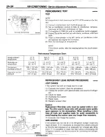 Предварительный просмотр 270 страницы Mitsubishi Montero 1987 Service Manual