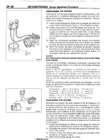 Предварительный просмотр 272 страницы Mitsubishi Montero 1987 Service Manual