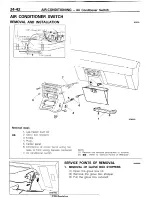 Предварительный просмотр 278 страницы Mitsubishi Montero 1987 Service Manual