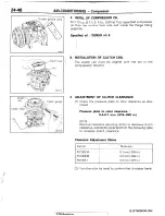 Предварительный просмотр 284 страницы Mitsubishi Montero 1987 Service Manual